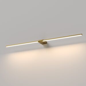 Cветильник настенный поворотный светодиодный luar 900 латунь 4000k 40153/led