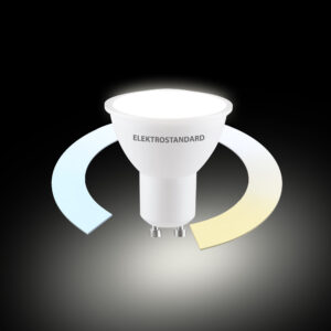 Умная лампа gu10 led 7w 3300к-6500к cct+dim (blgu1018) blgu1018