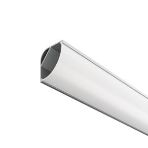 Алюминиевый профиль накладной угловой 30x30 (серебро, 2 м), alm-3030b-s-2m